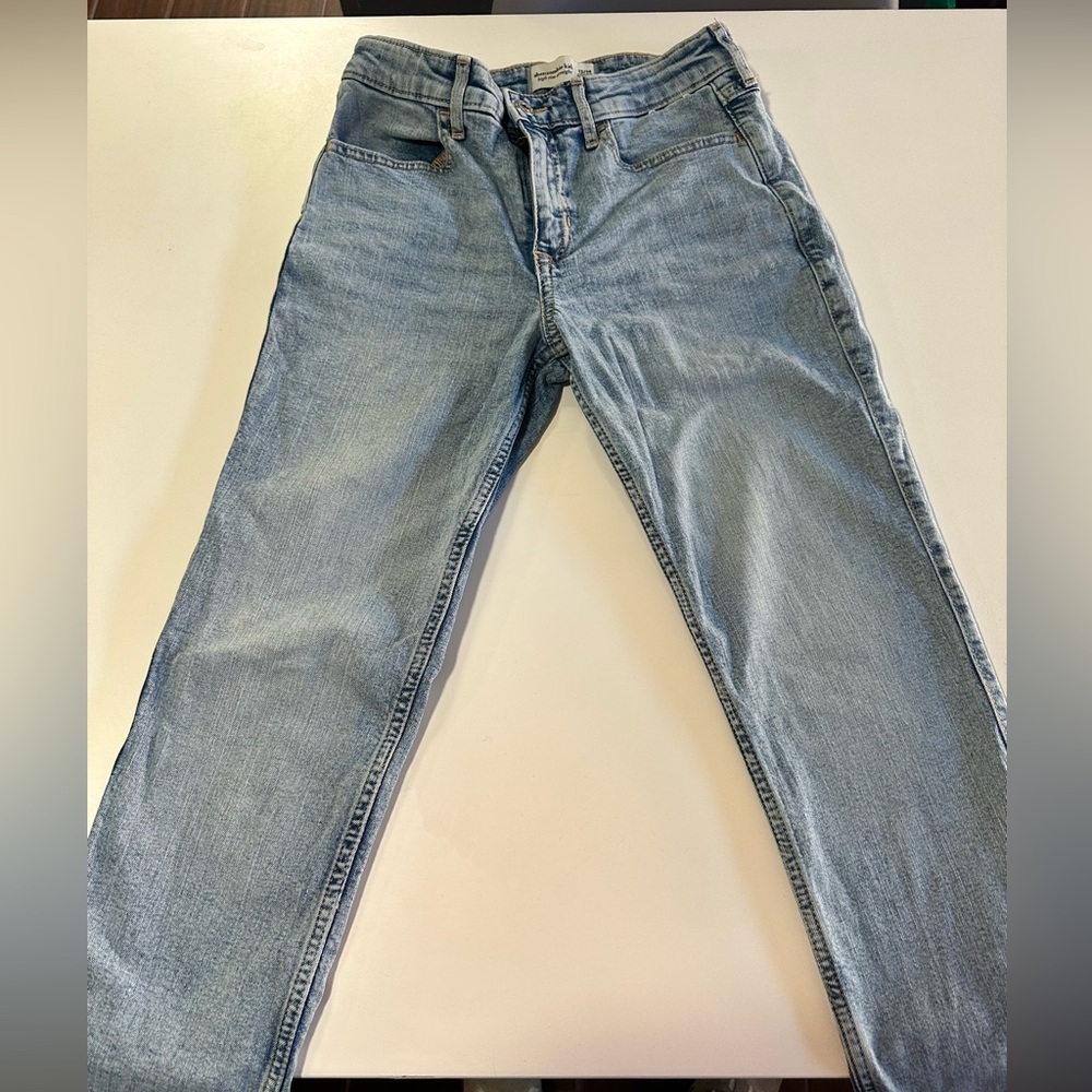 Abercrombie Kids Light Blue Straight Jeans